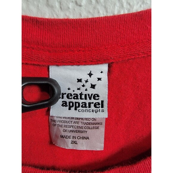 Women's 2XL University of Nebraska Cornhuskers T-shirt with an all-over graphic - Picture 2 of 5